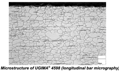 UGIMA 4598 Microstructure