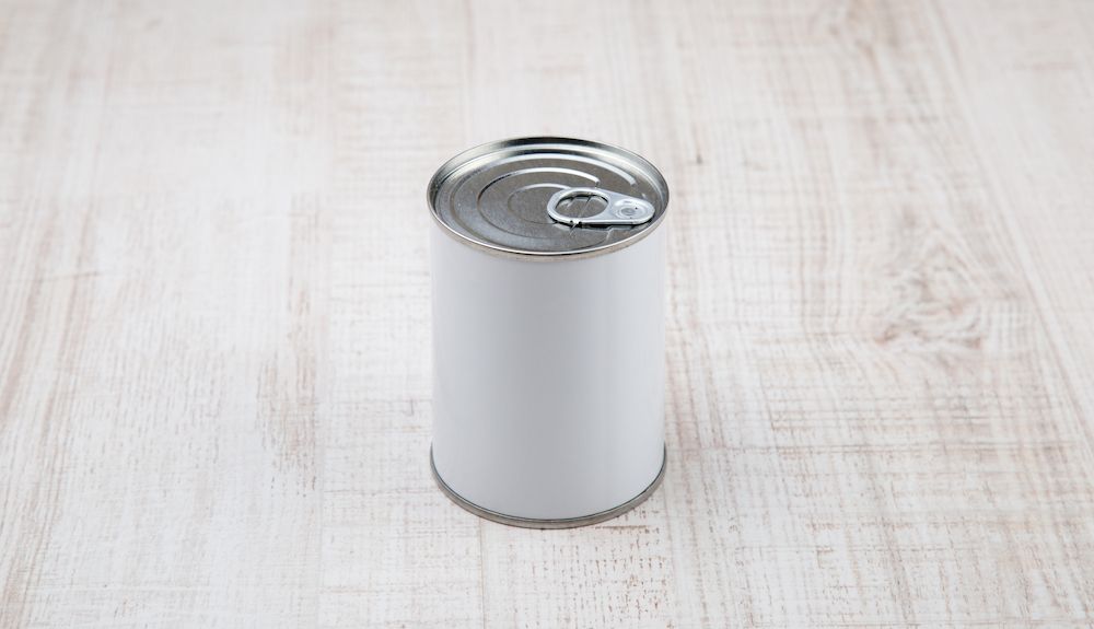 Steel can