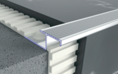 Aluminium tile profiles (sections) by BRAZ Line 4