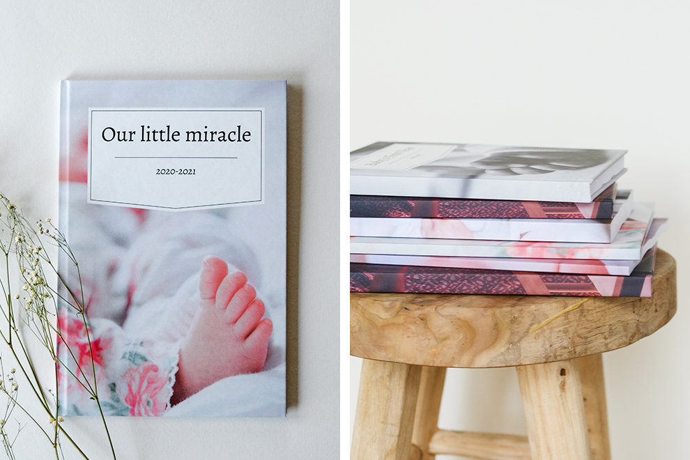 Álbum de fotos en el embarazo - Ideas para crearlo e imprimirlo en línea