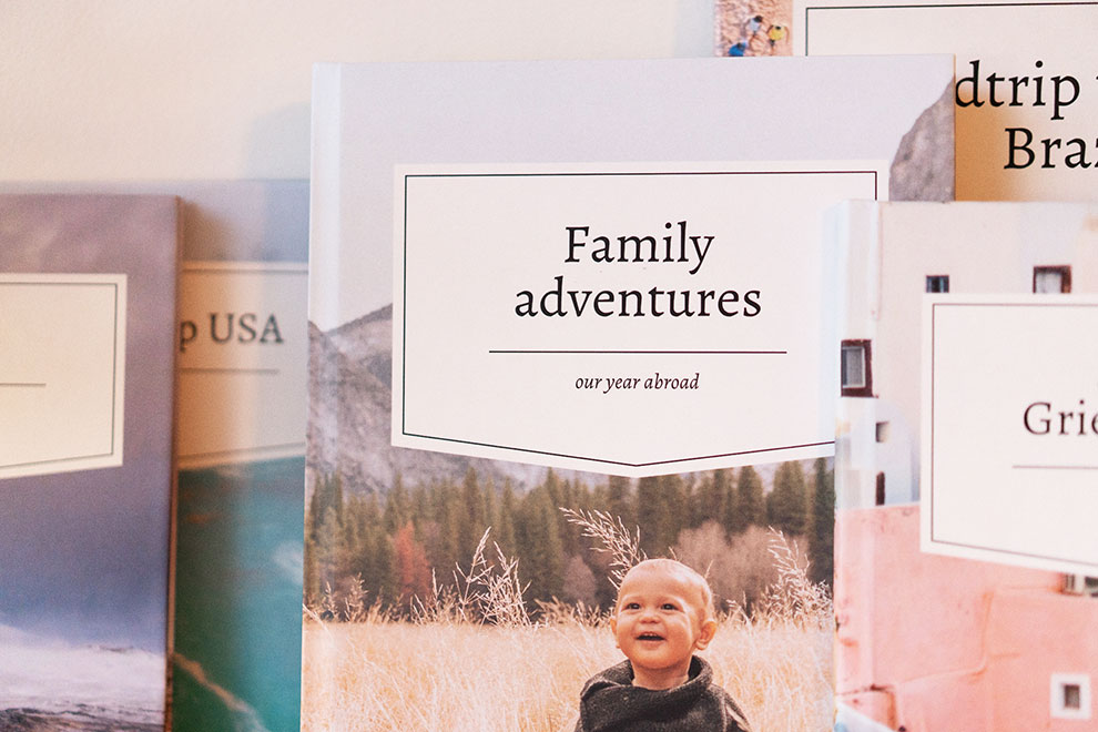 Capture your family stories in a family book with Baby Diaries