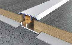 Aluminium flooring profiles