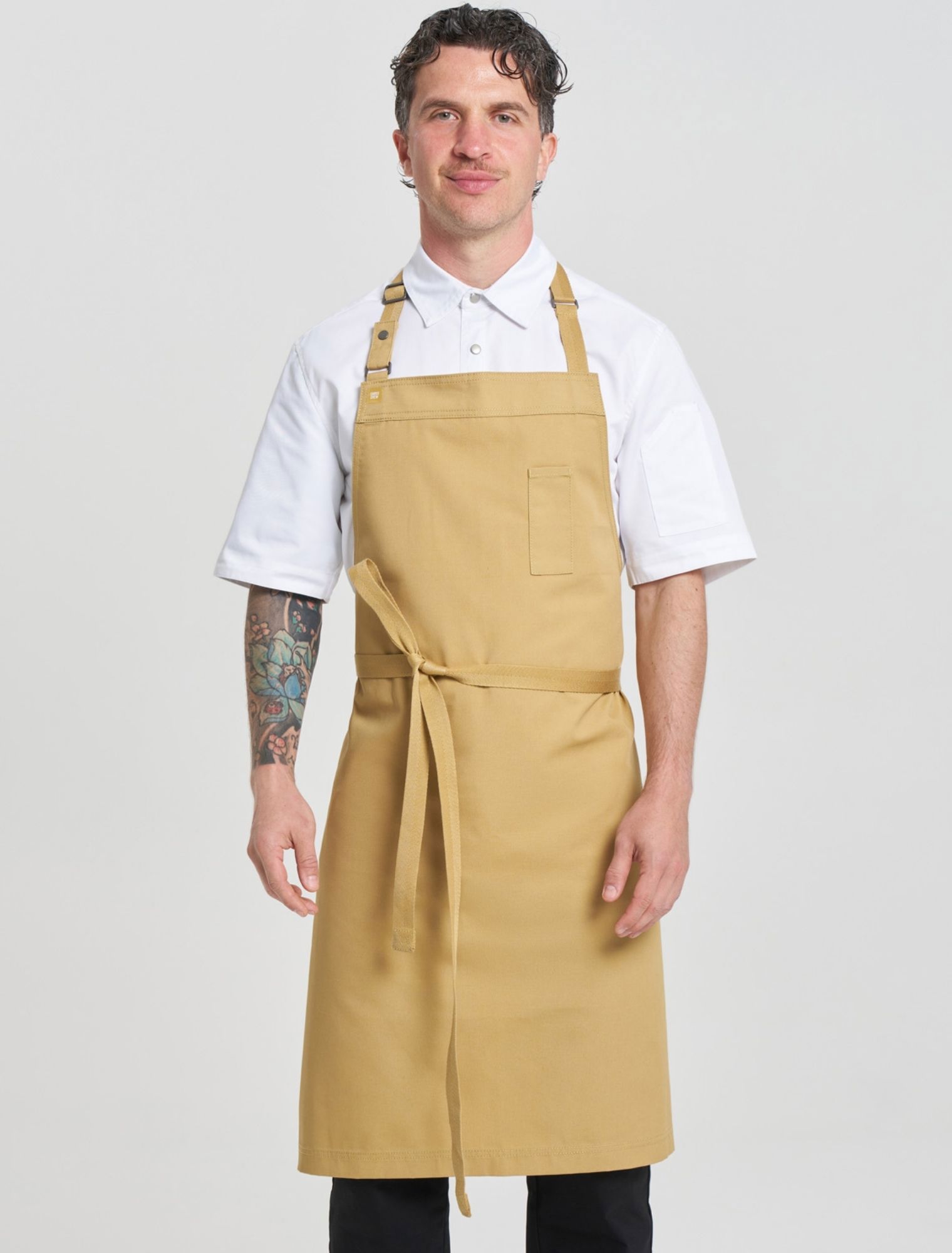 Banjo Chef Bib Apron - Dijon Yellow | Cargo Crew