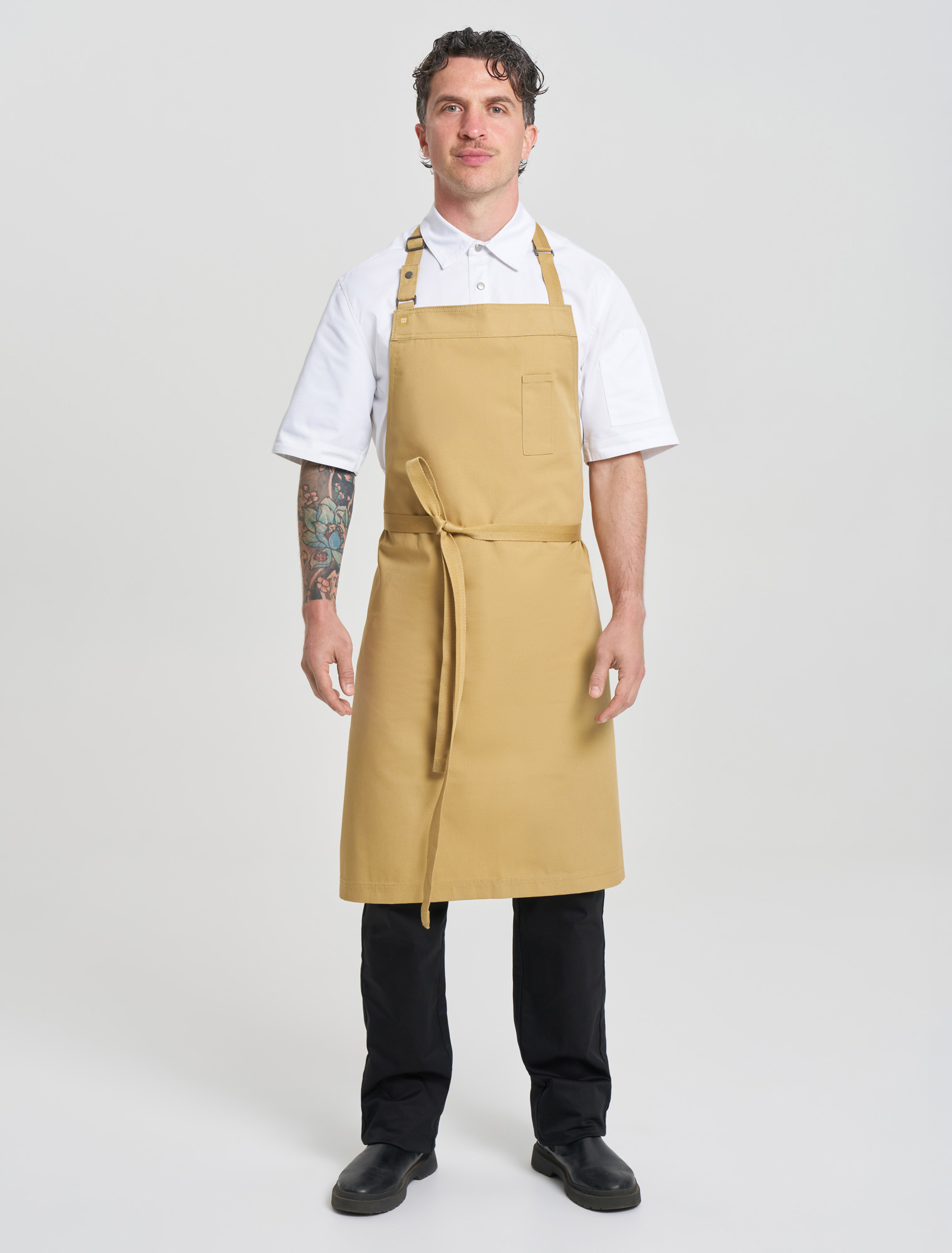 Banjo Chef Bib Apron - Dijon Yellow | Cargo Crew