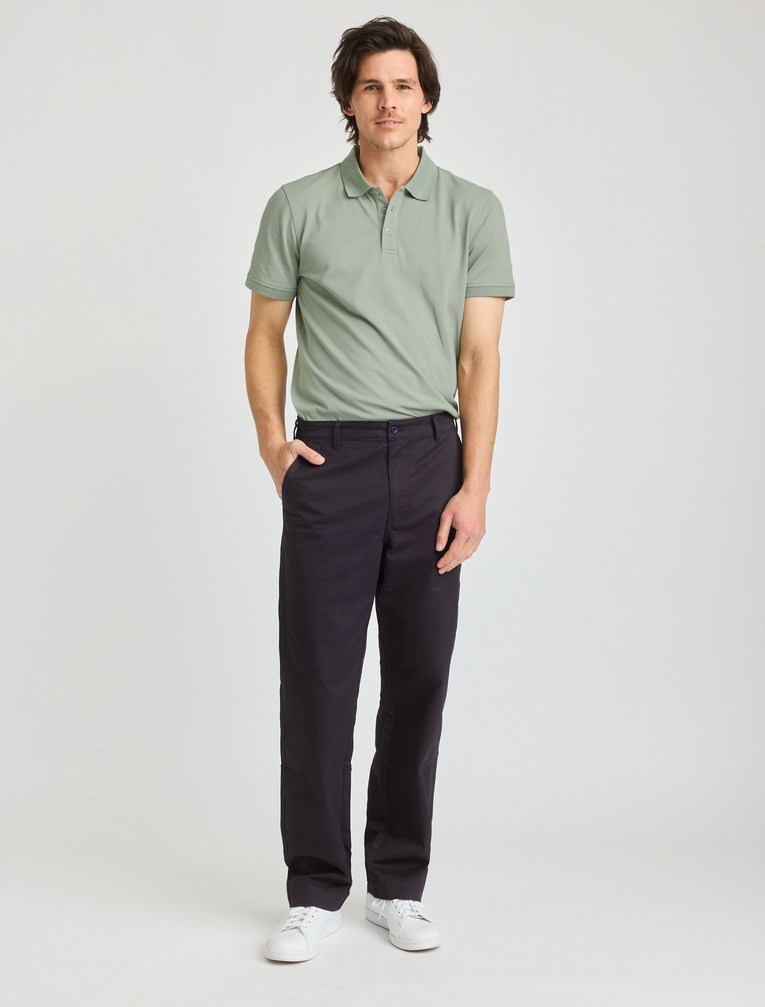 Men’s Jamie Straight Leg Chino Pant - Navy | Cargo Crew