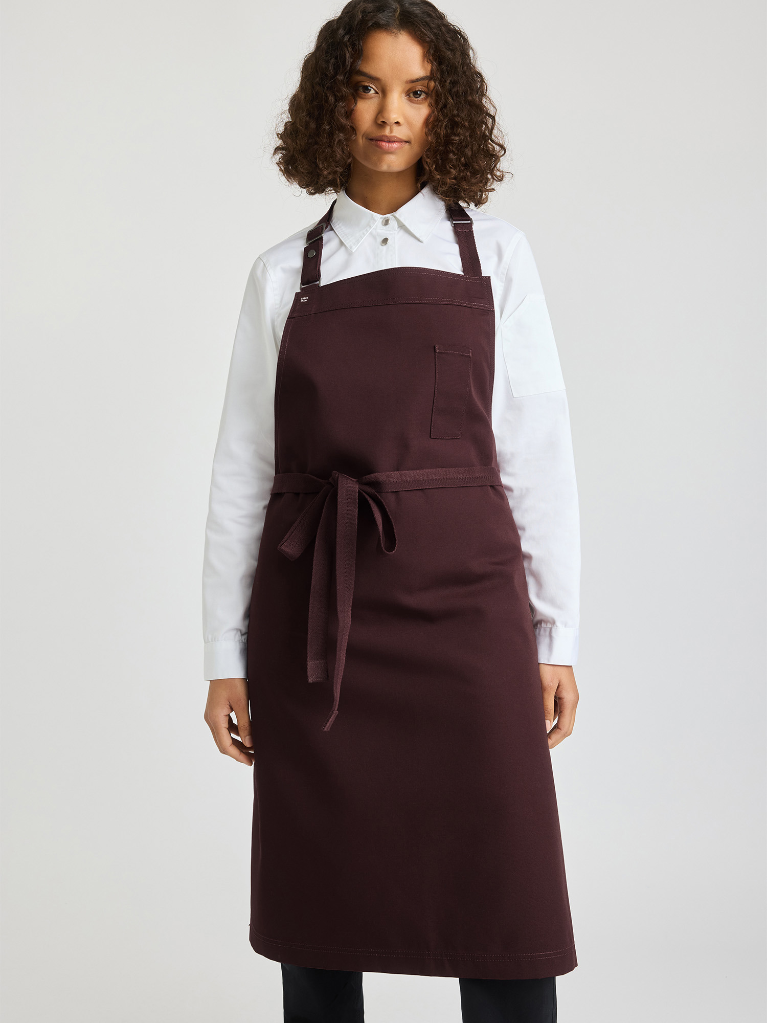 Banjo Chef Bib Apron - Prune Maroon | Cargo Crew