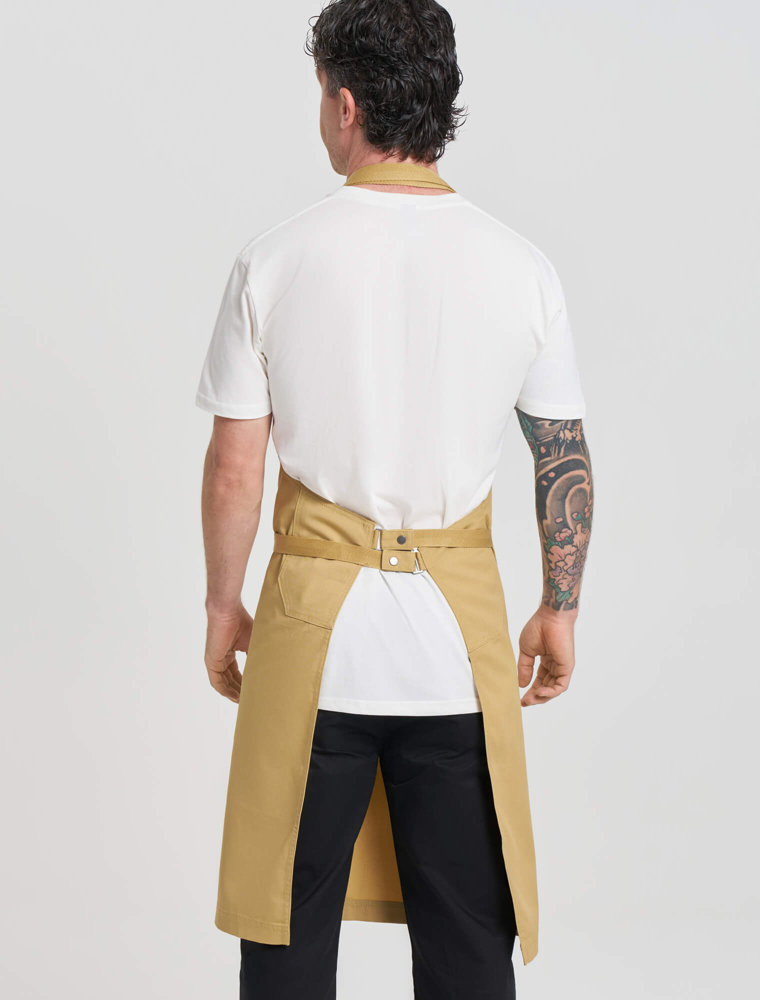 Banjo Chef Bib Apron - Dijon Yellow | Cargo Crew