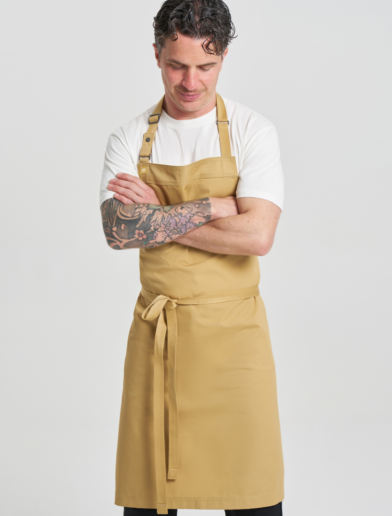 Banjo Chef Bib Apron - Dijon Yellow | Cargo Crew