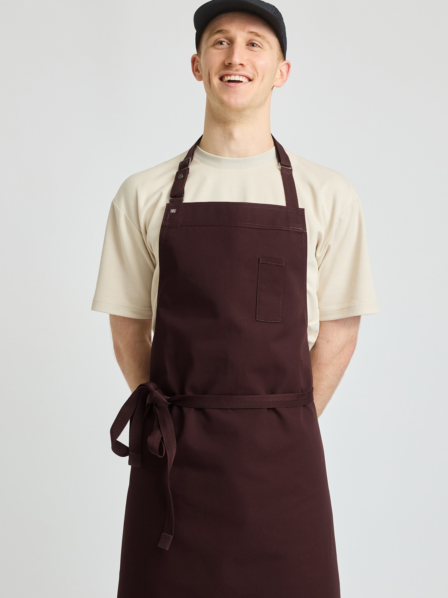 Banjo Chef Bib Apron - Prune Maroon | Cargo Crew