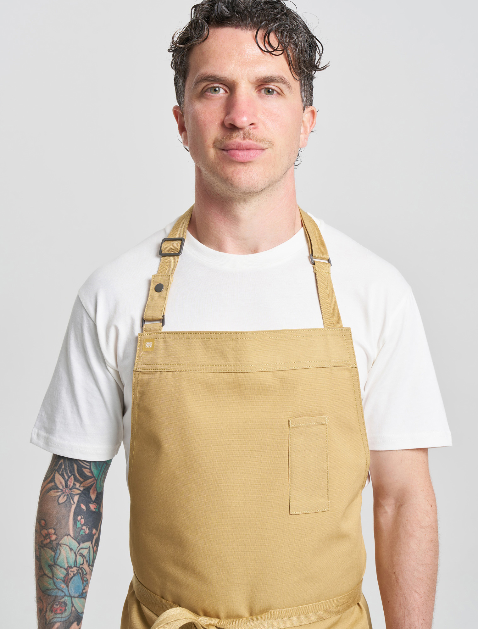 Banjo Chef Bib Apron - Dijon Yellow | Cargo Crew