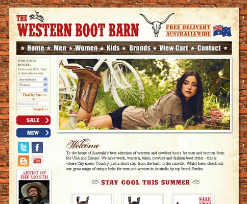 Our work with The Western Boot Barn