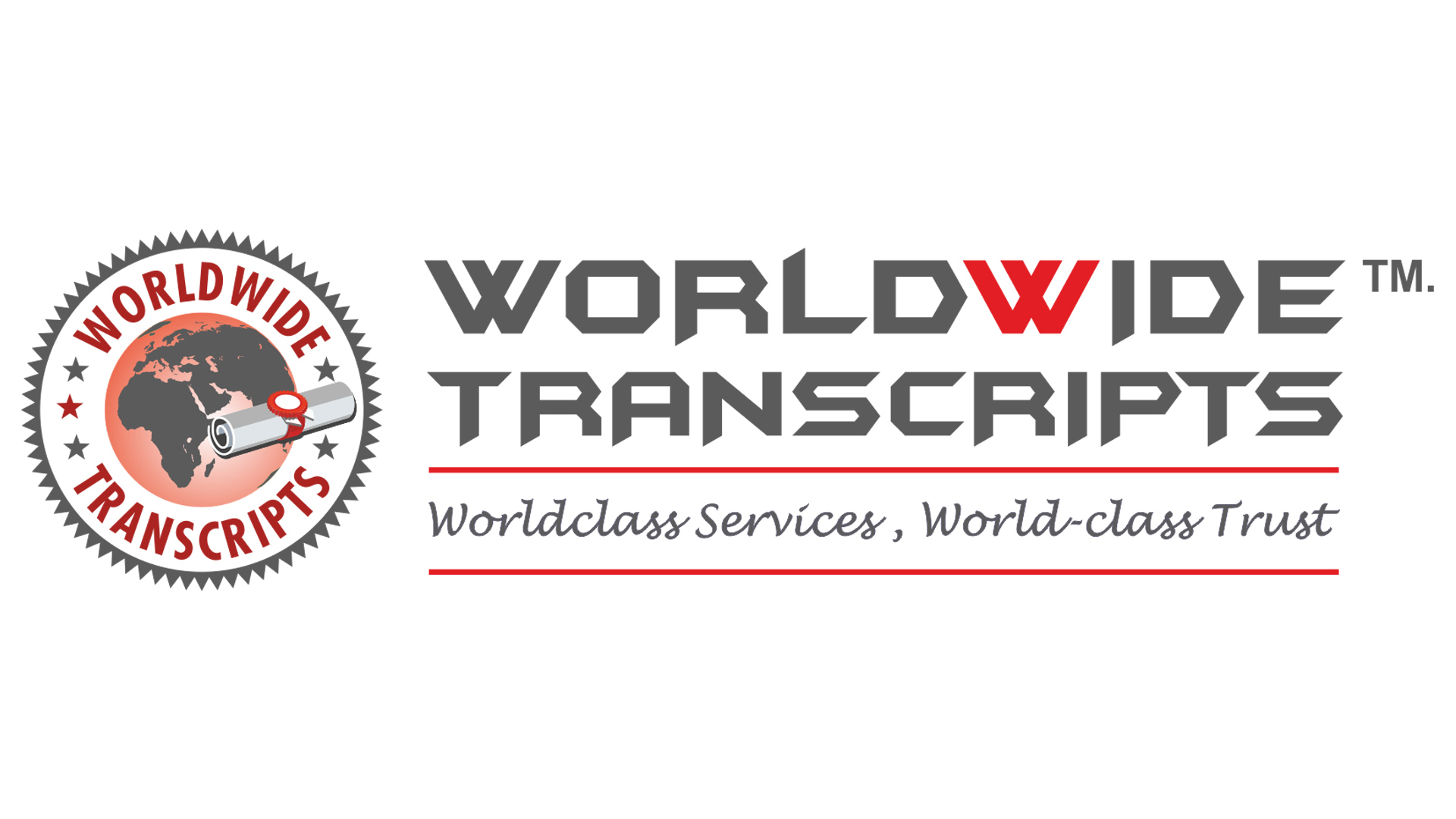 Worldwide Transcripts website