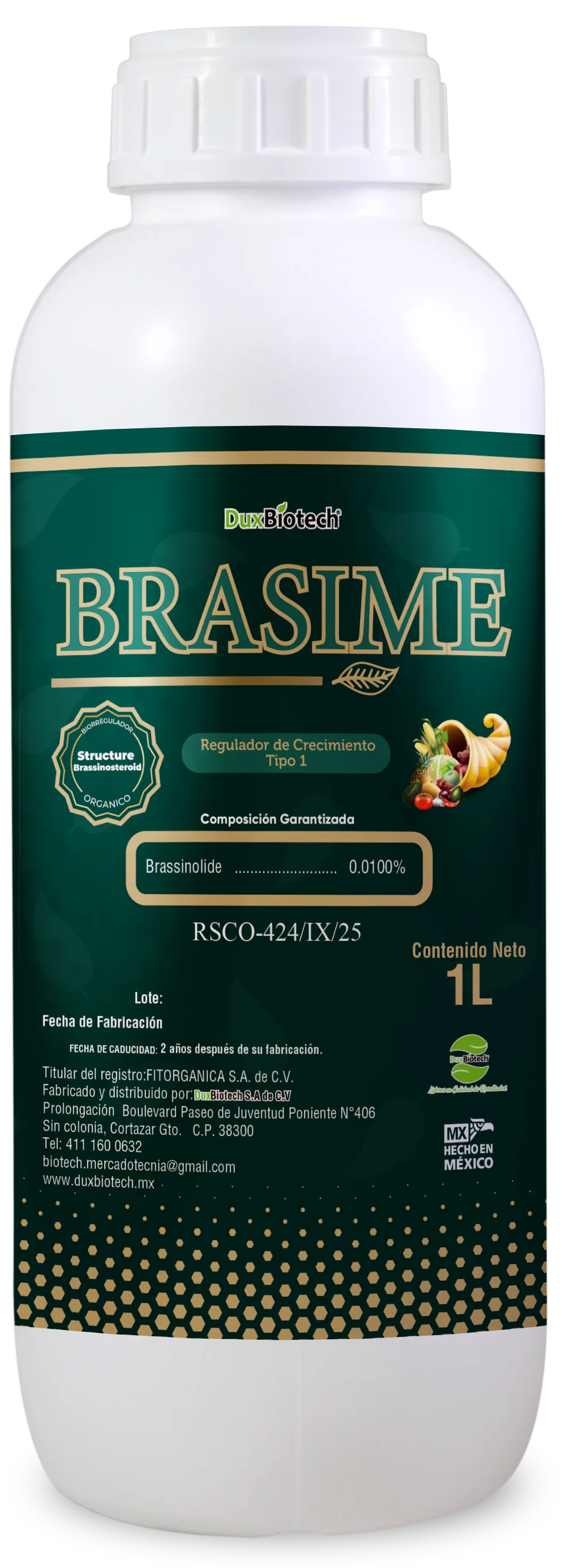 BRASIME — BIOESTIMULANTE DE CRECIMIENTO
