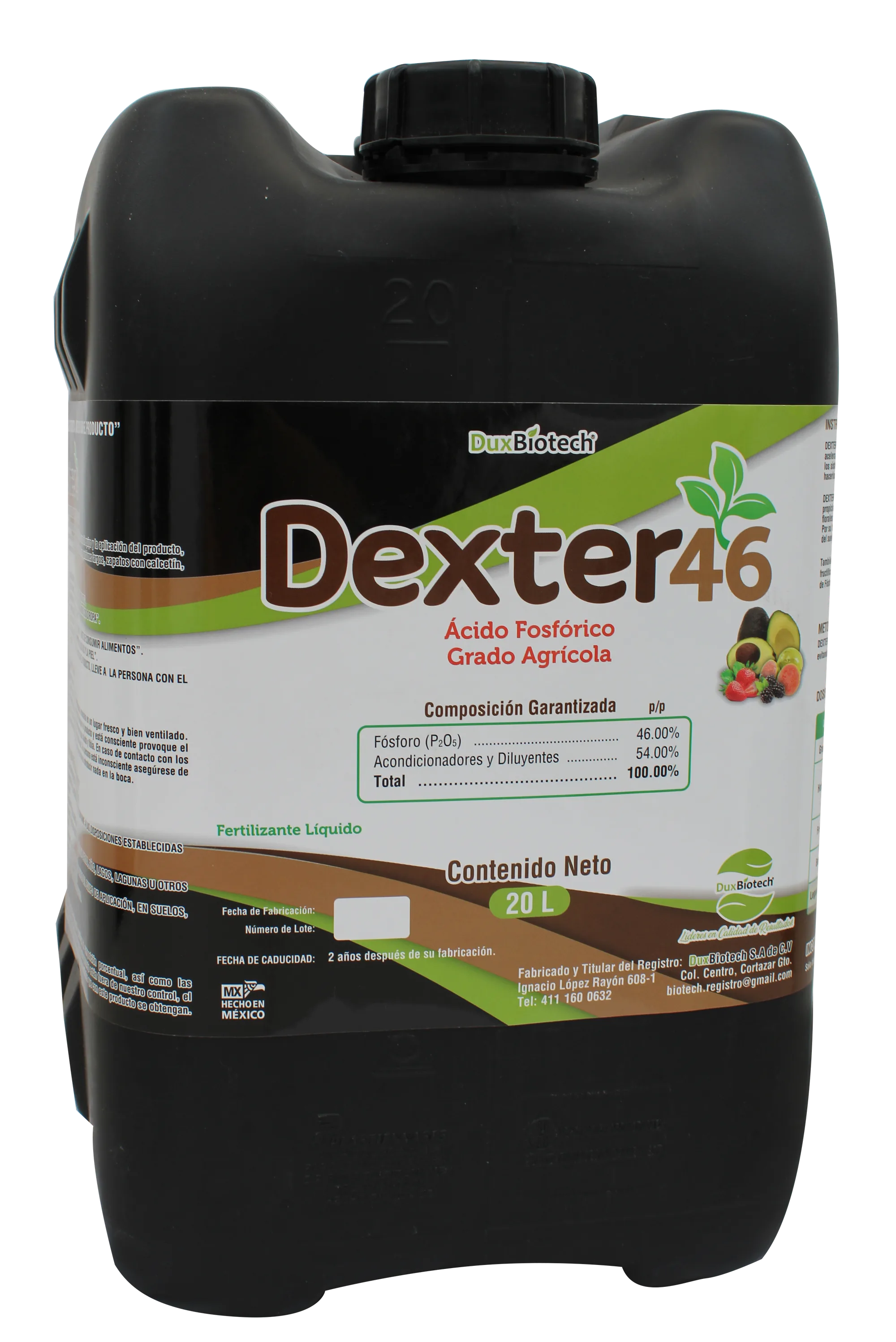 Dexter46 — FERTILIZANTE LÍQUIDO