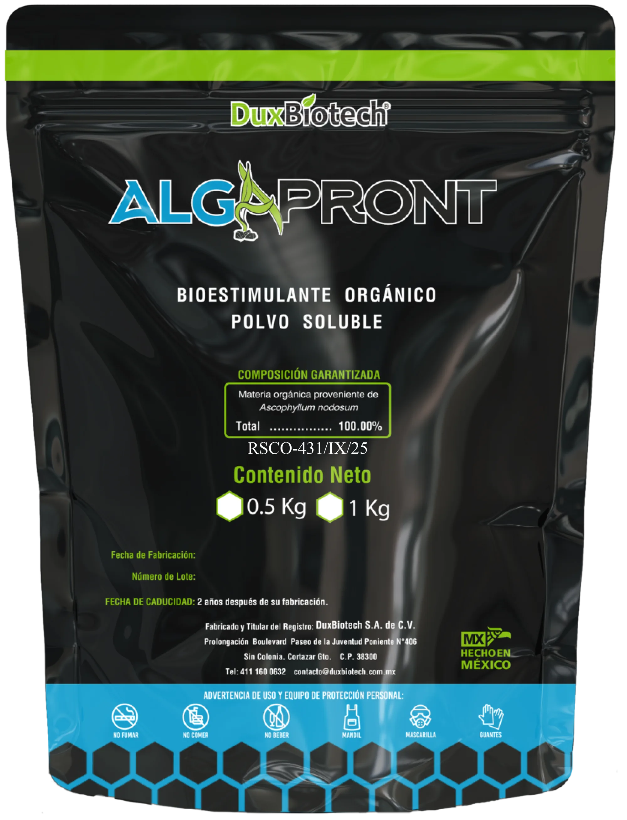 ALGAPRONT — BIOESTIMULANTE ORGÁNICO