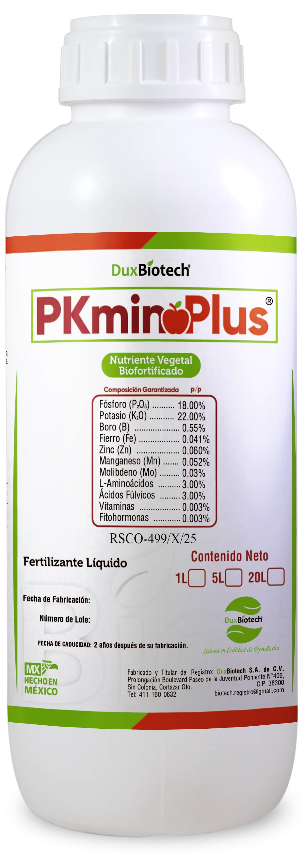 PKminPlus — INDUCTOR FENOLÓGICO
