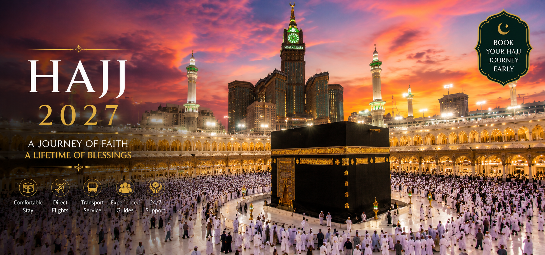  HAJJ 2027 Premium Package
