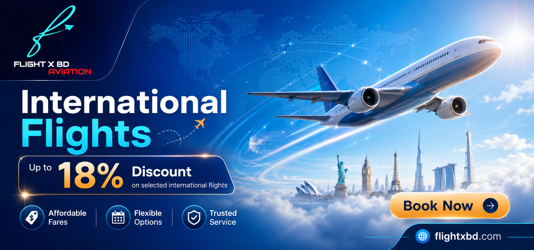 INTERNATIONAL FLIGHTS