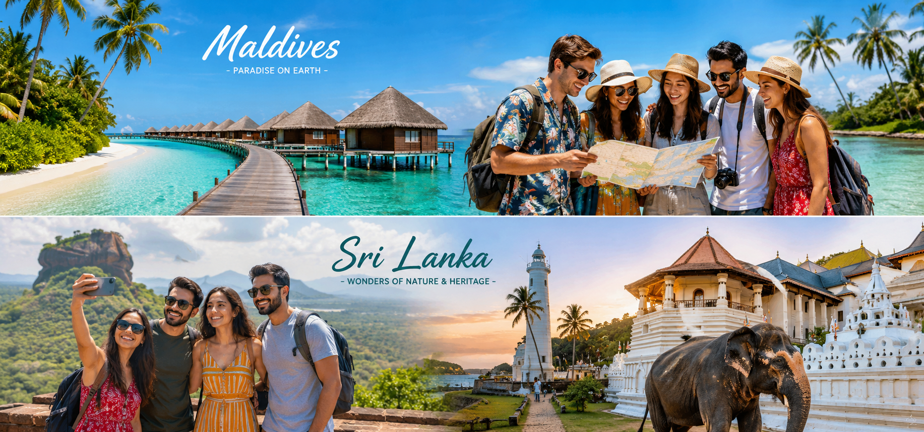 Maldives + SriLanka