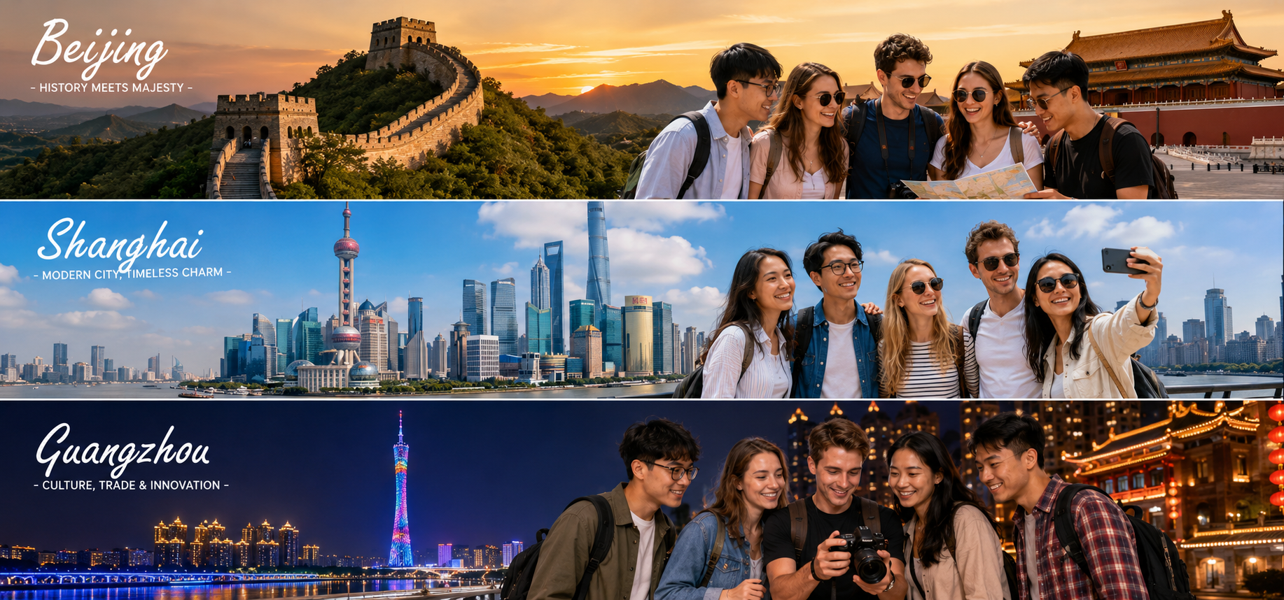 China (Beijing – Shanghai – Shenzhen – Guangzhou)