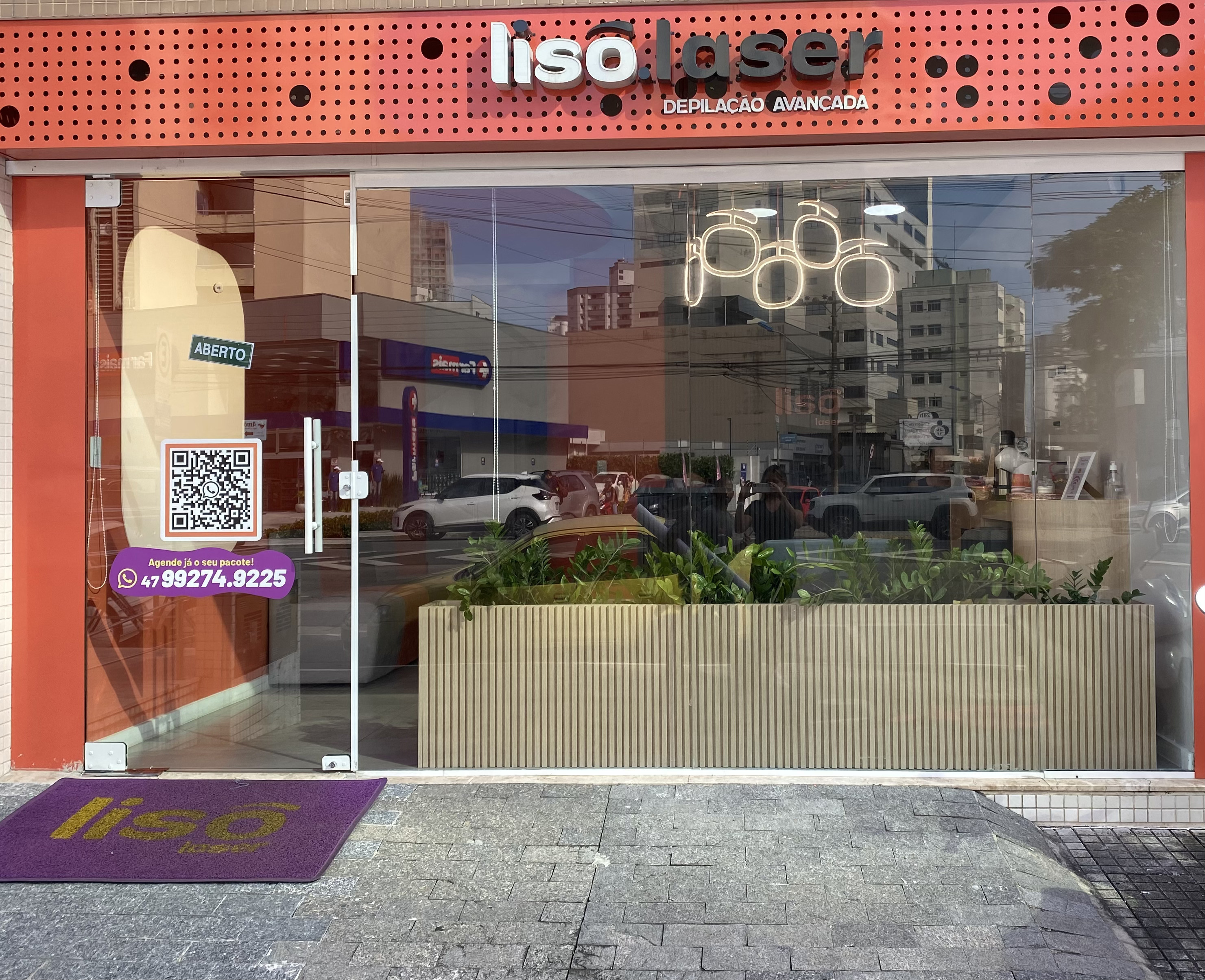 Fachada da unidade ITAJAÍ