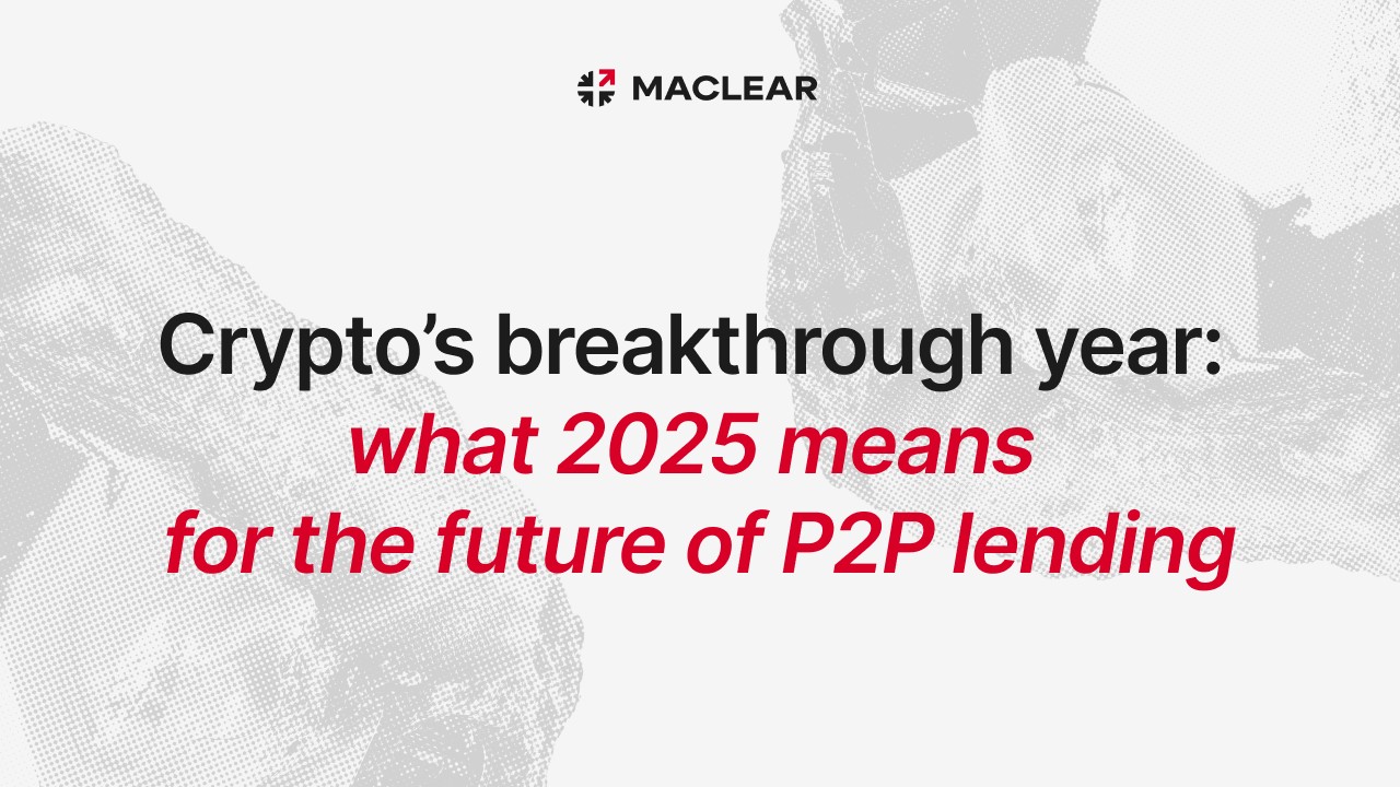 Crypto’s breakthrough year: what 2025 means for the future of P2P lending
