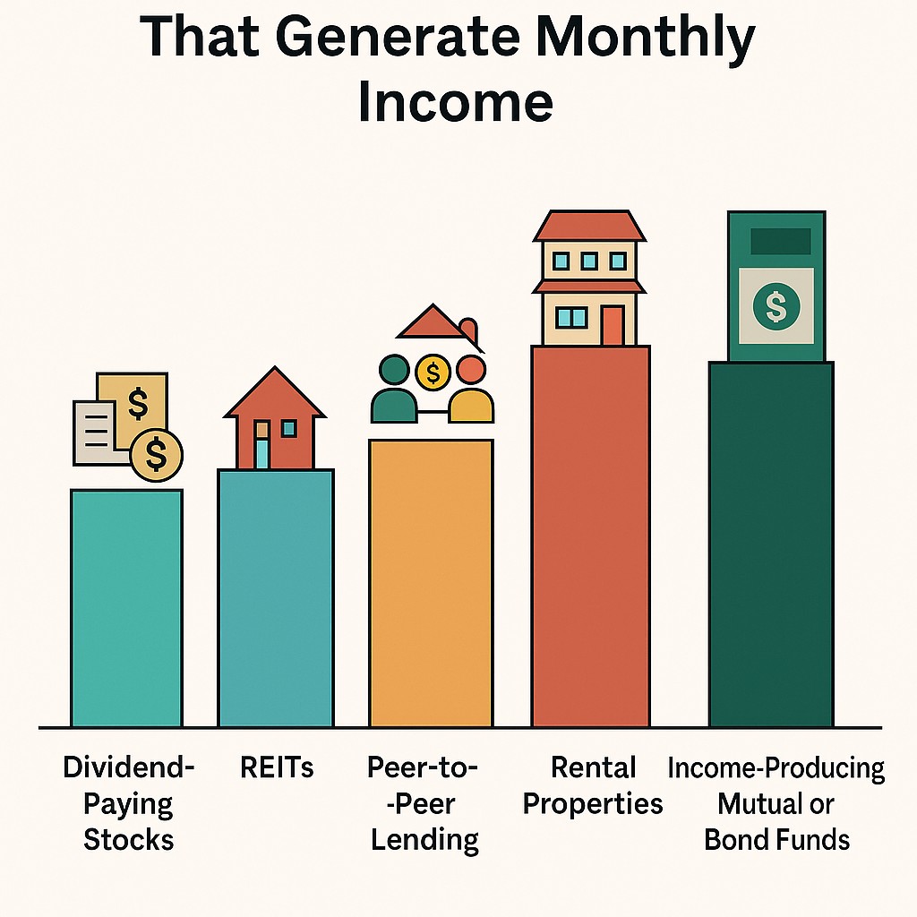 5 Investment Solutions That Generate Monthly Income