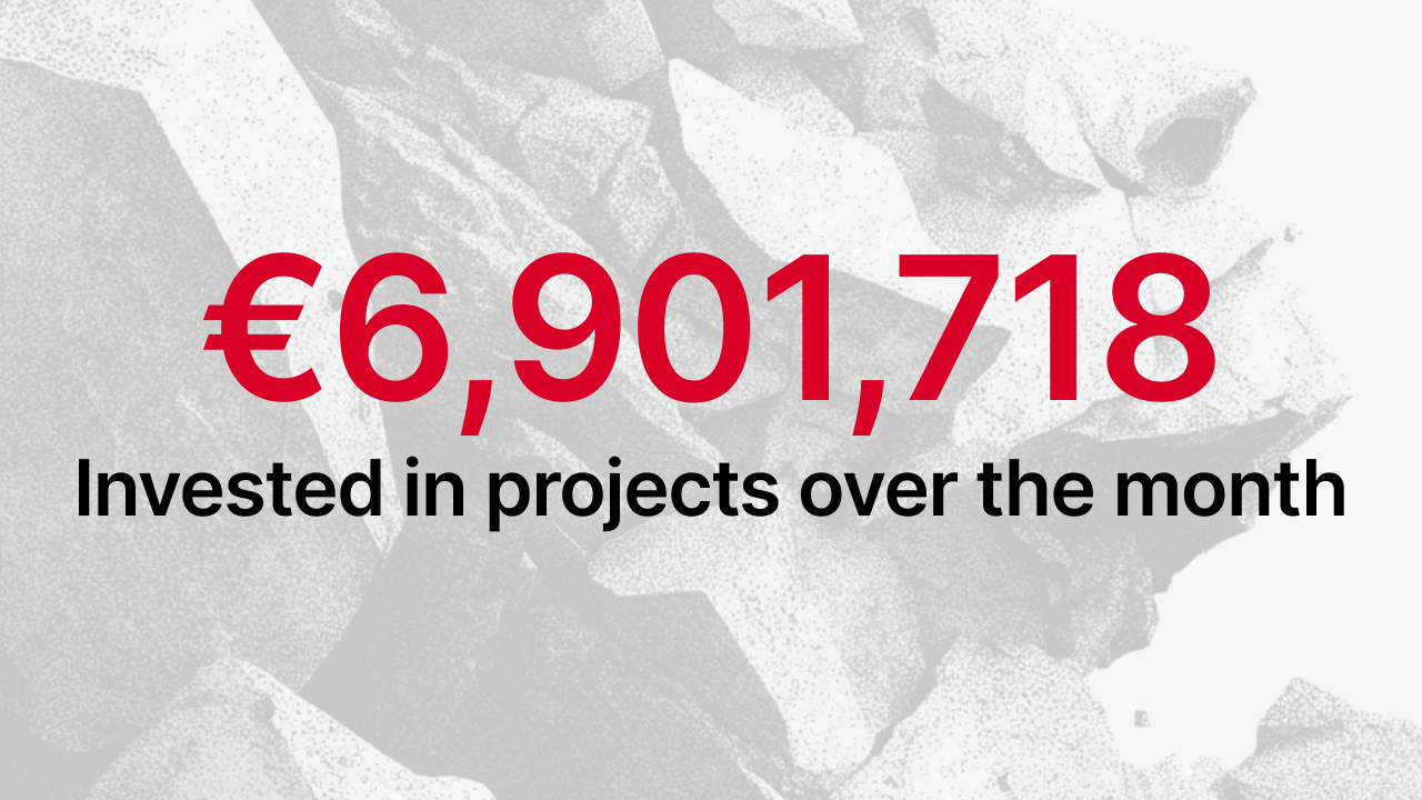 €6,901,718 total amount invested in projects on Maclear during December 2025