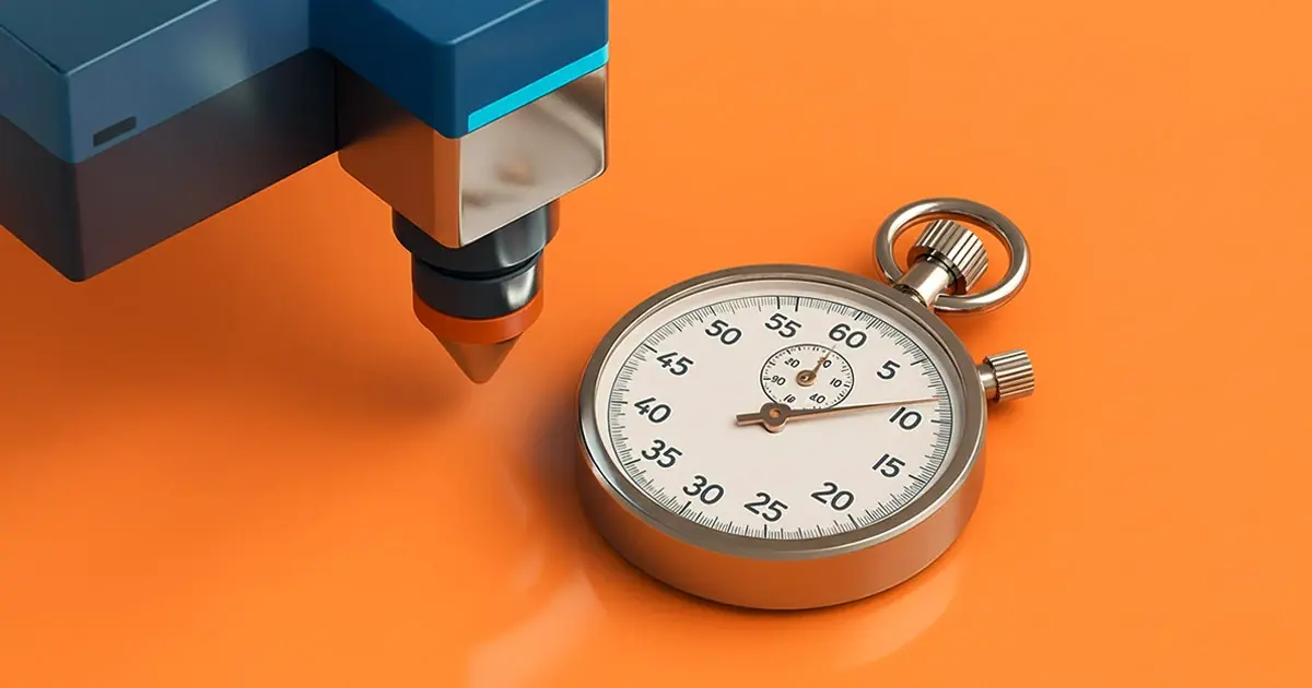 Reducing laser cutting lead times without sacrificing precision