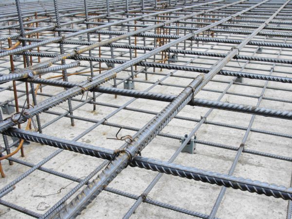 Extra care needs to be taken when placing the rebar before pouring the concrete.