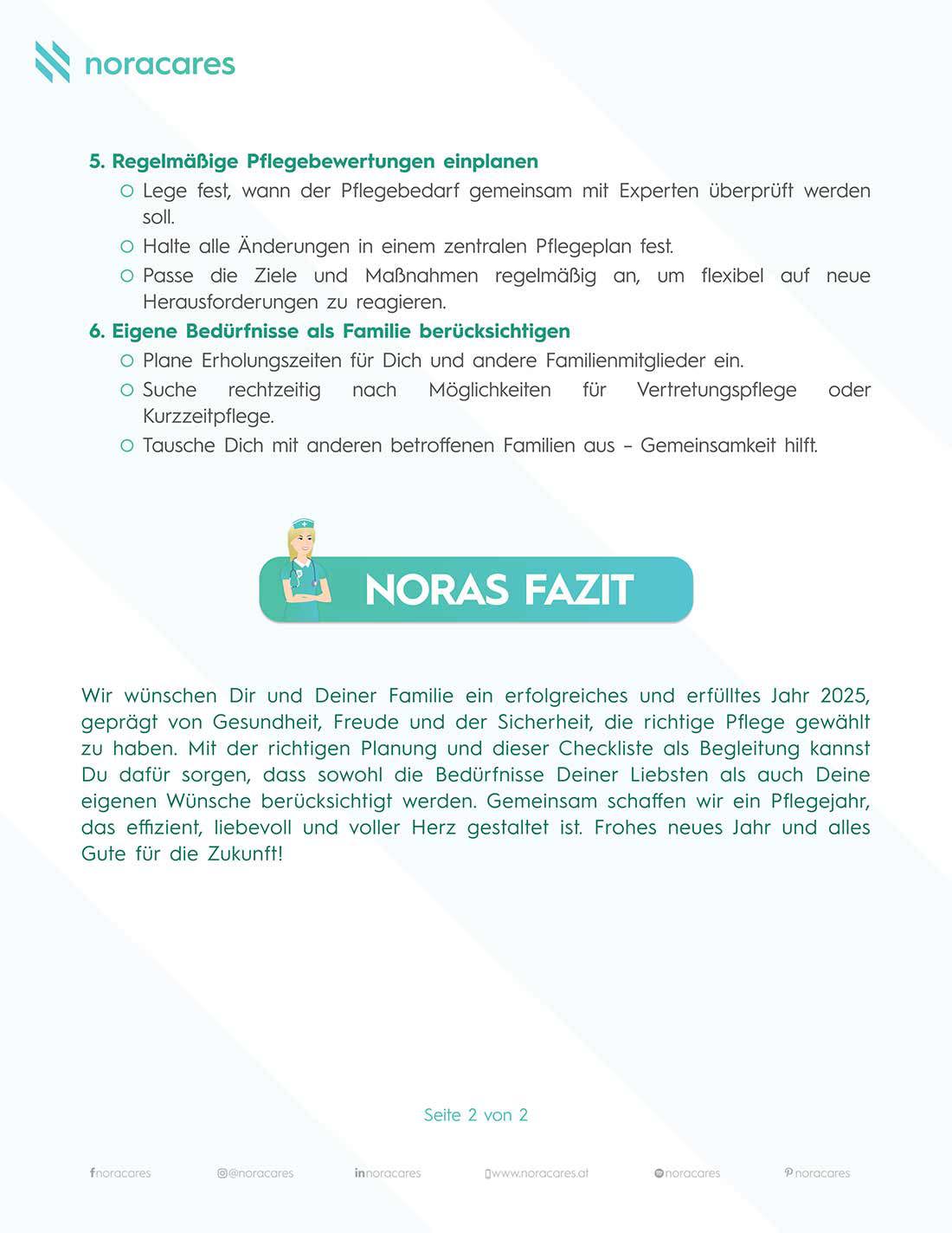 Lista de verificare pentru familii pentru planificarea îngrijirii structurate pentru a răspunde nevoilor membrilor familiei care au nevoie de îngrijire.
