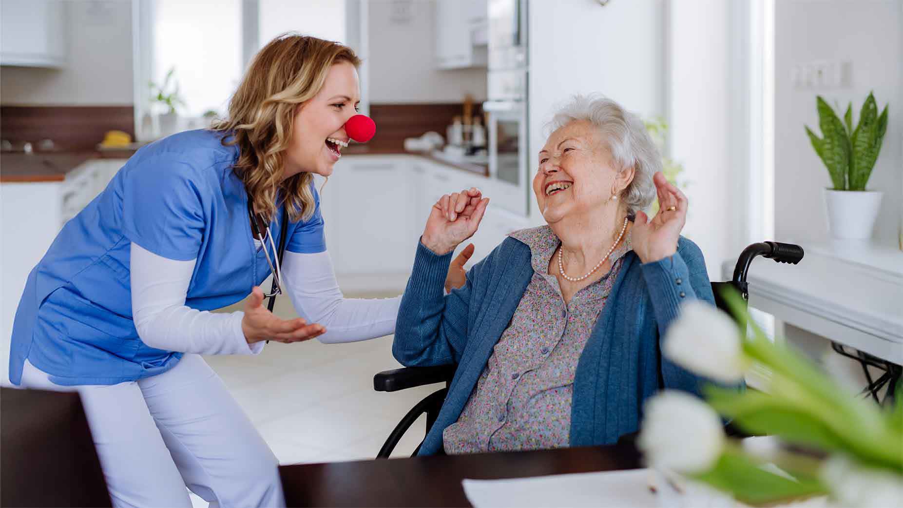 The magical power of humor in care: Your protective shield against stress and burnout