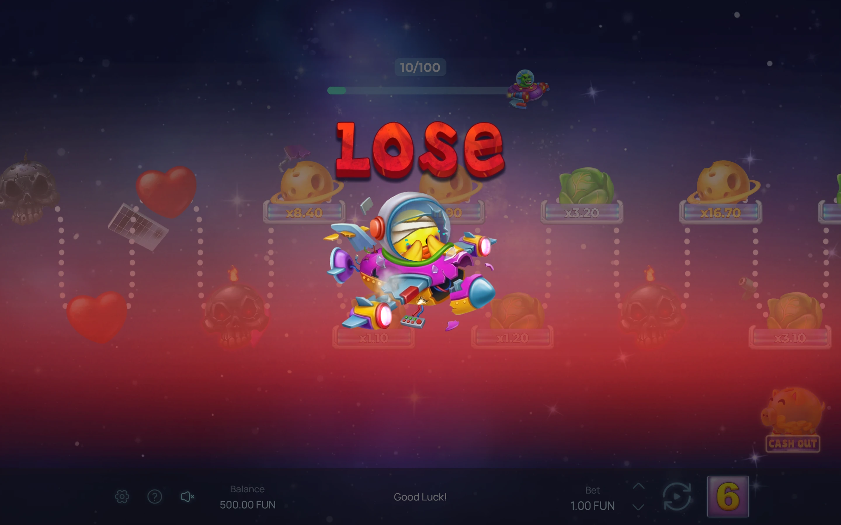 Orbital Rush — desktop game screenshot 1 | Riddec Games