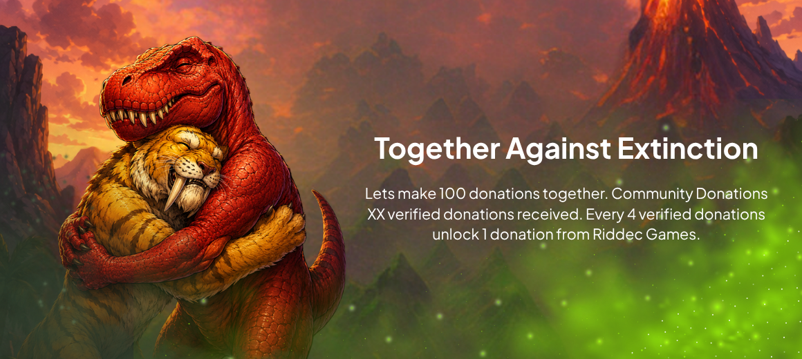 Together Against Extinction: Let’s celebrate Tiger Day by protecting endangered species! — blog article cover image | Riddec Games