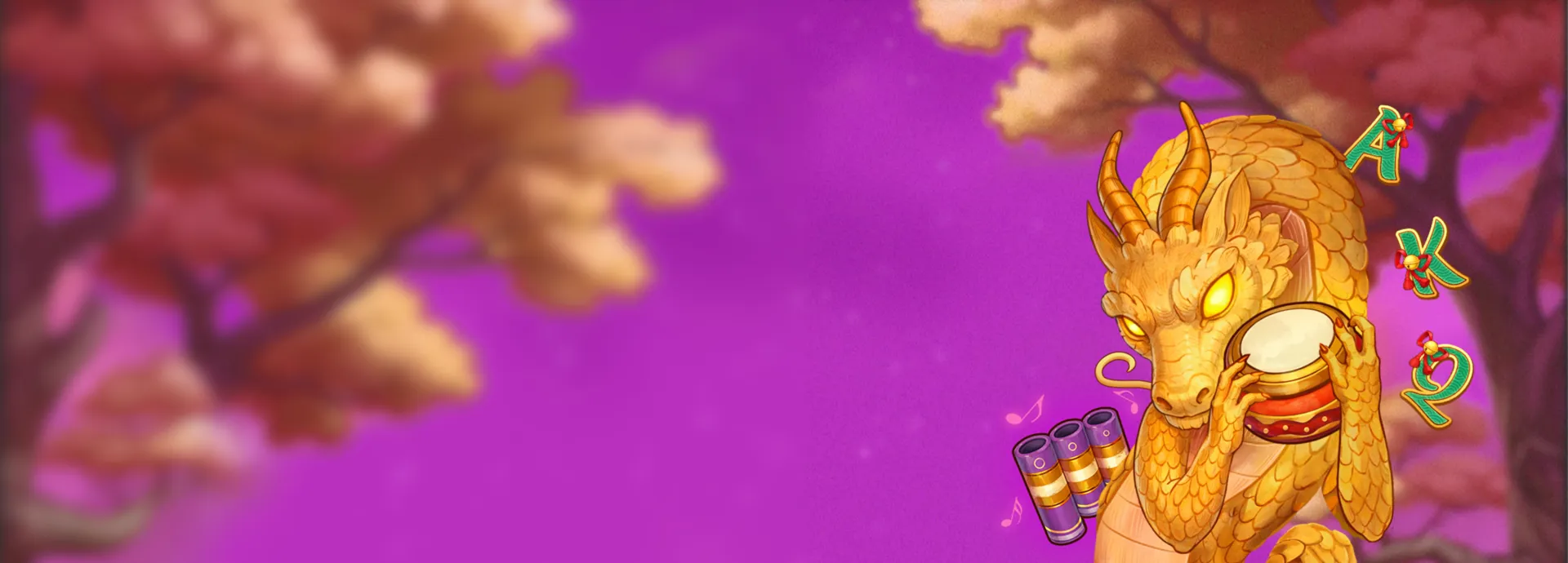 Song for Dragon — casino game hero banner | Riddec Games