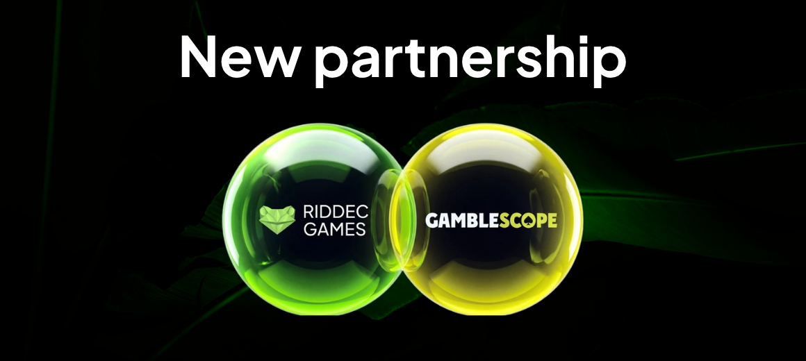 New partnership with Gamblescope — blog article cover image | Riddec Games