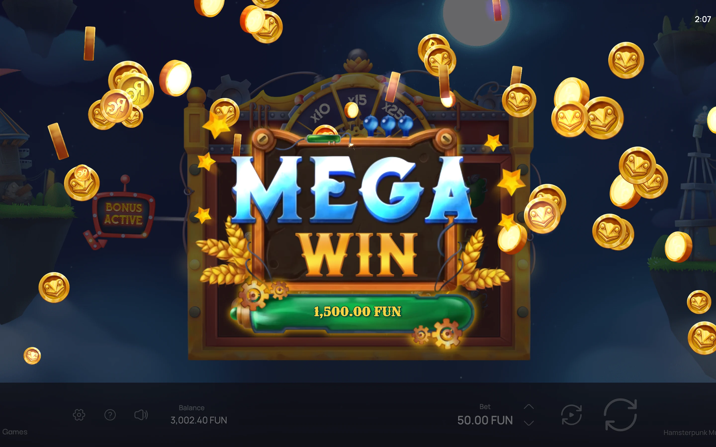 Hamsterpunk Multiwheel — desktop game screenshot 6 | Riddec Games