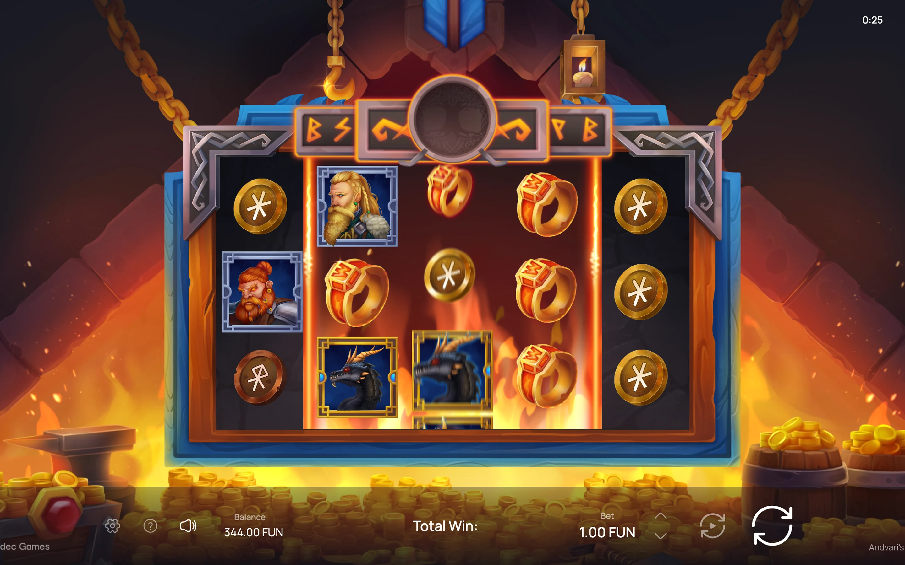 Andvari's Ring — desktop game screenshot 3 | Riddec Games