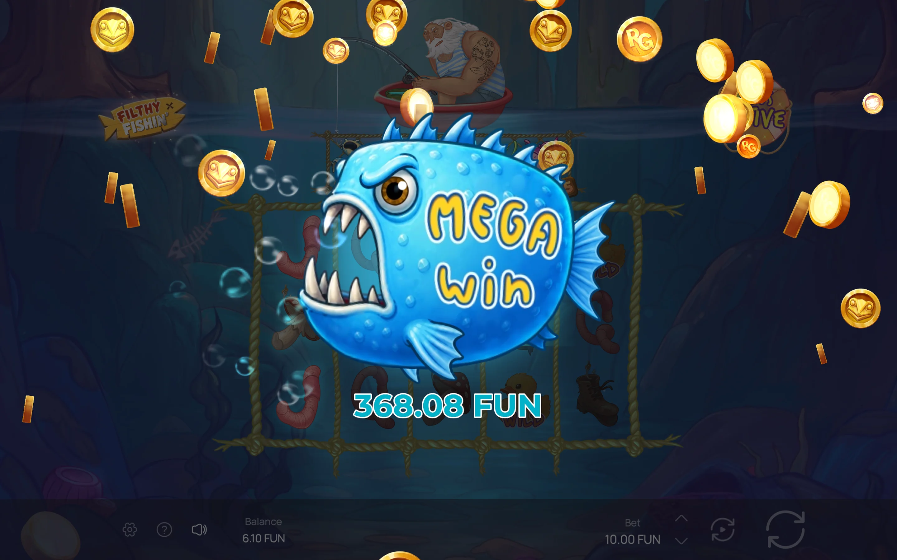 Filthy Fishin' — desktop game screenshot 6 | Riddec Games