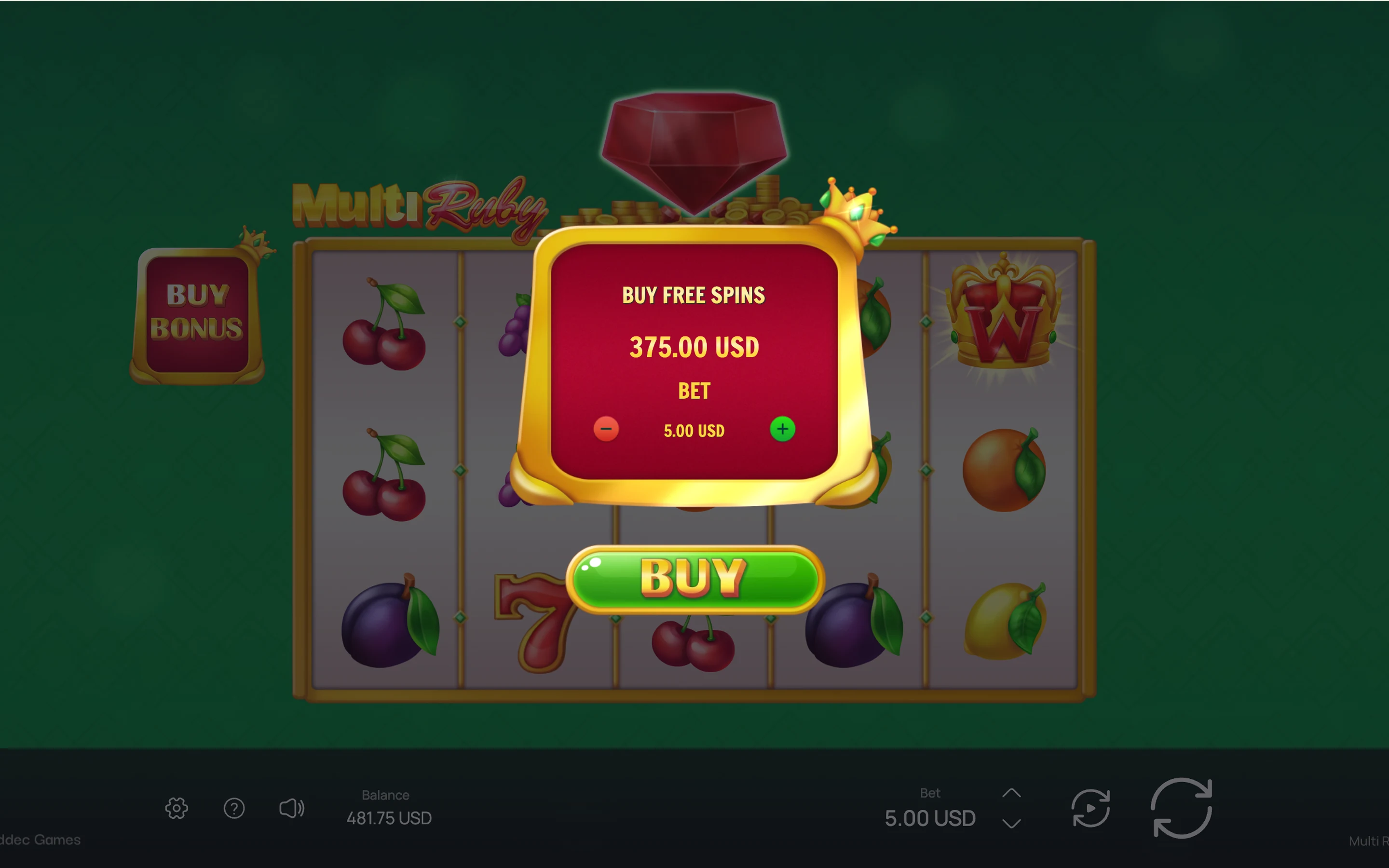 Multi Ruby — desktop game screenshot 2 | Riddec Games
