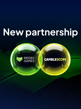 New partnership with Gamblescope — blog article cover image | Riddec Games