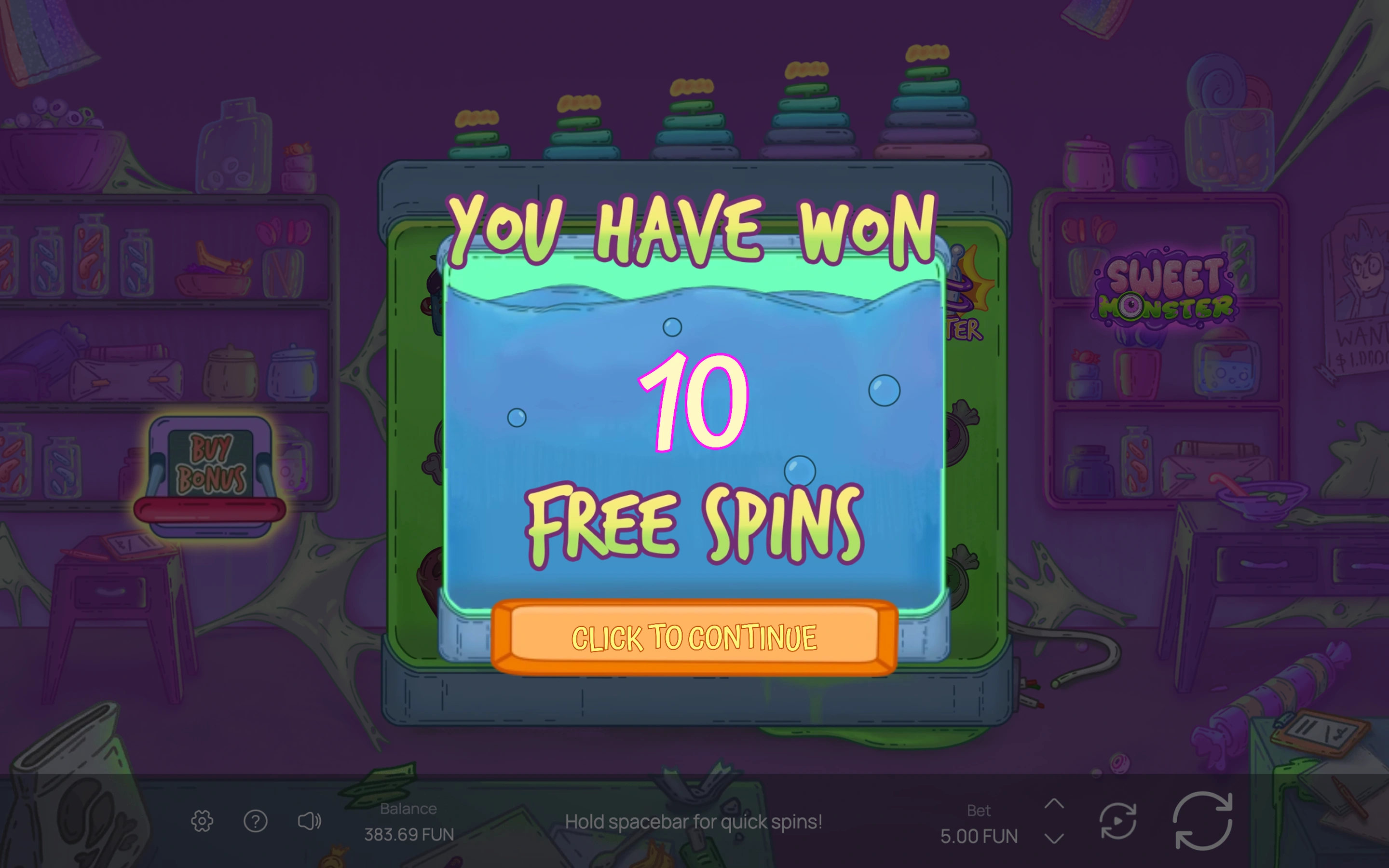 Sweet Monster — desktop game screenshot 4 | Riddec Games