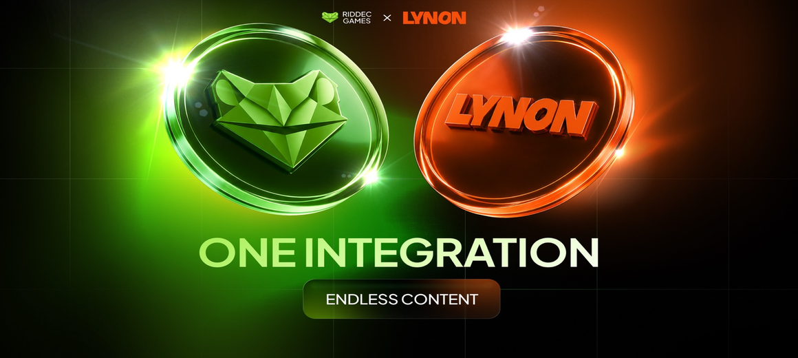 New Partnership: Riddec Games joins the Lynon casino aggregator — blog article cover image | Riddec Games
