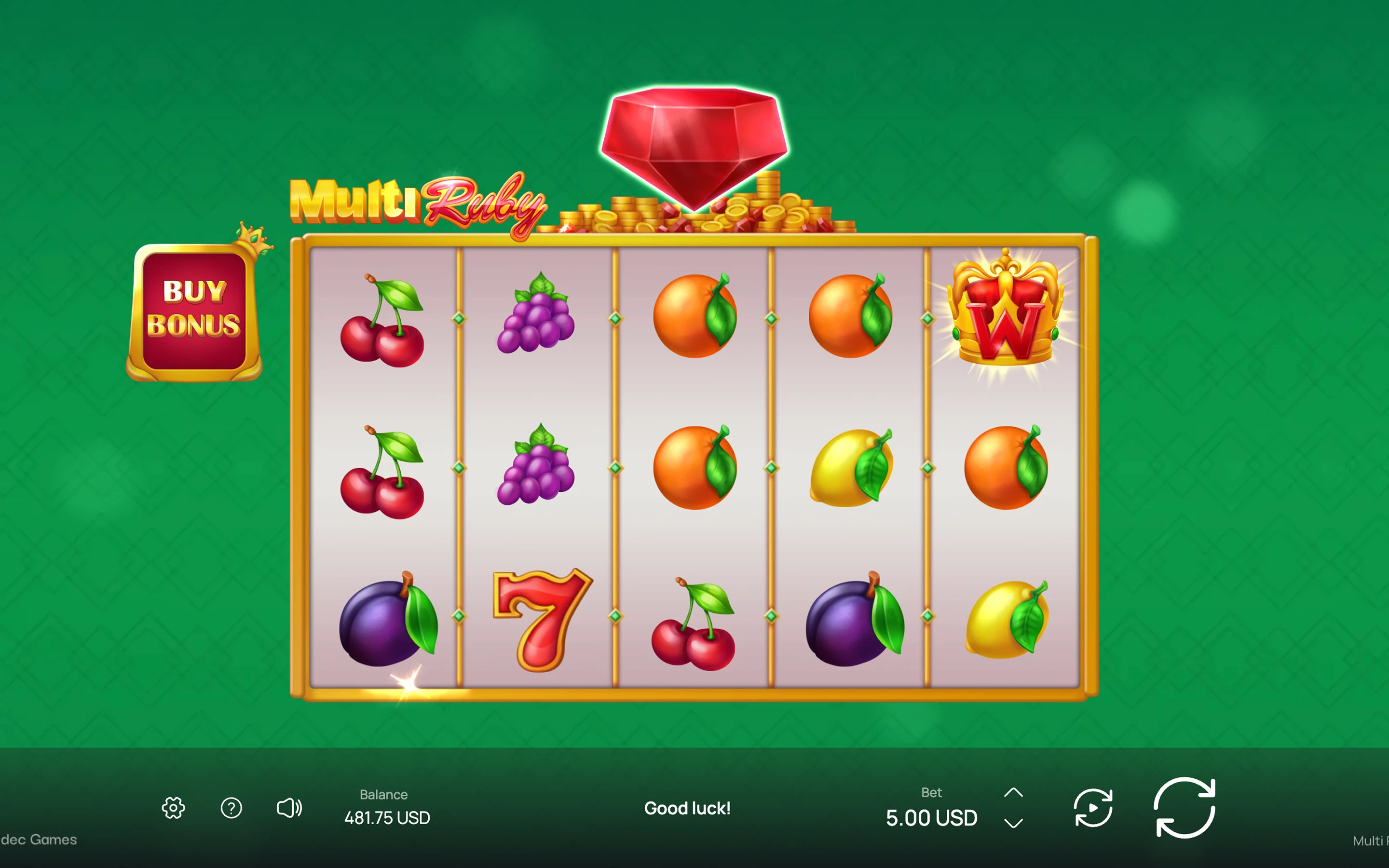 Multi Ruby — desktop game screenshot 1 | Riddec Games