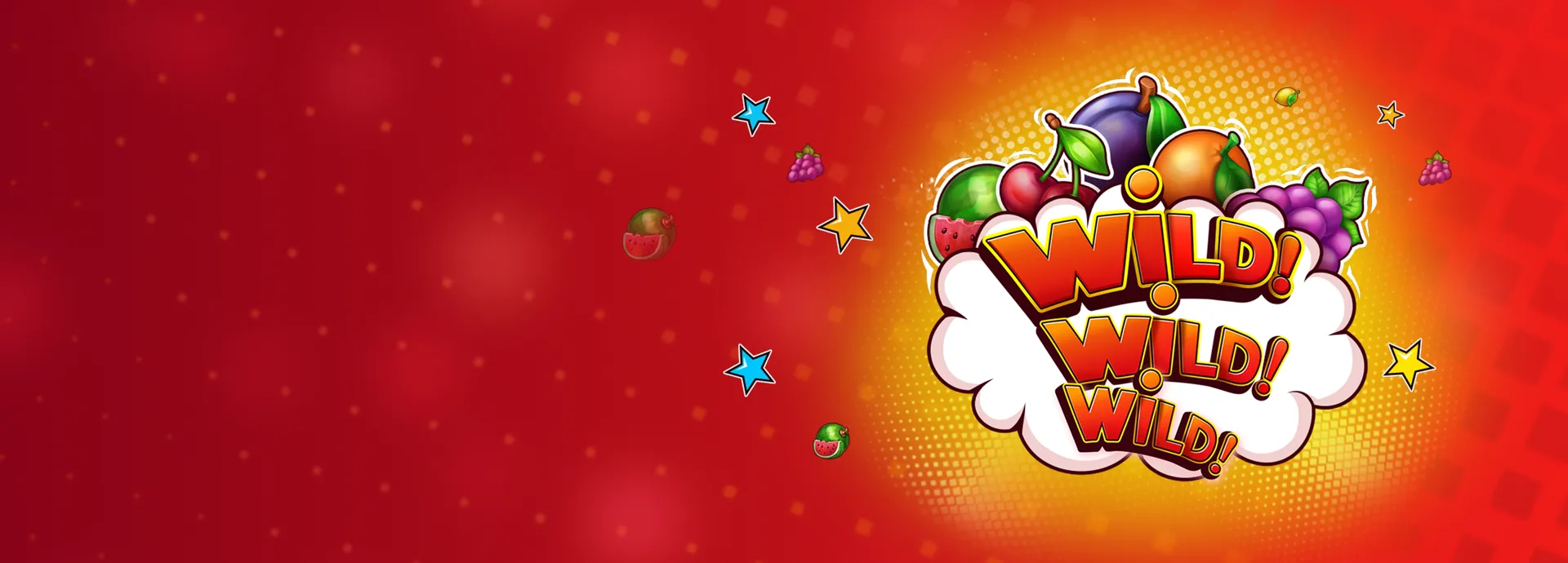 Wild! Wild! WILD! — casino game hero banner | Riddec Games