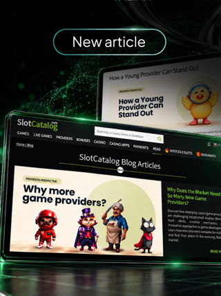 Riddec Games joins the conversation about the mission of new providers on SlotCatalog — blog article cover image | Riddec Games