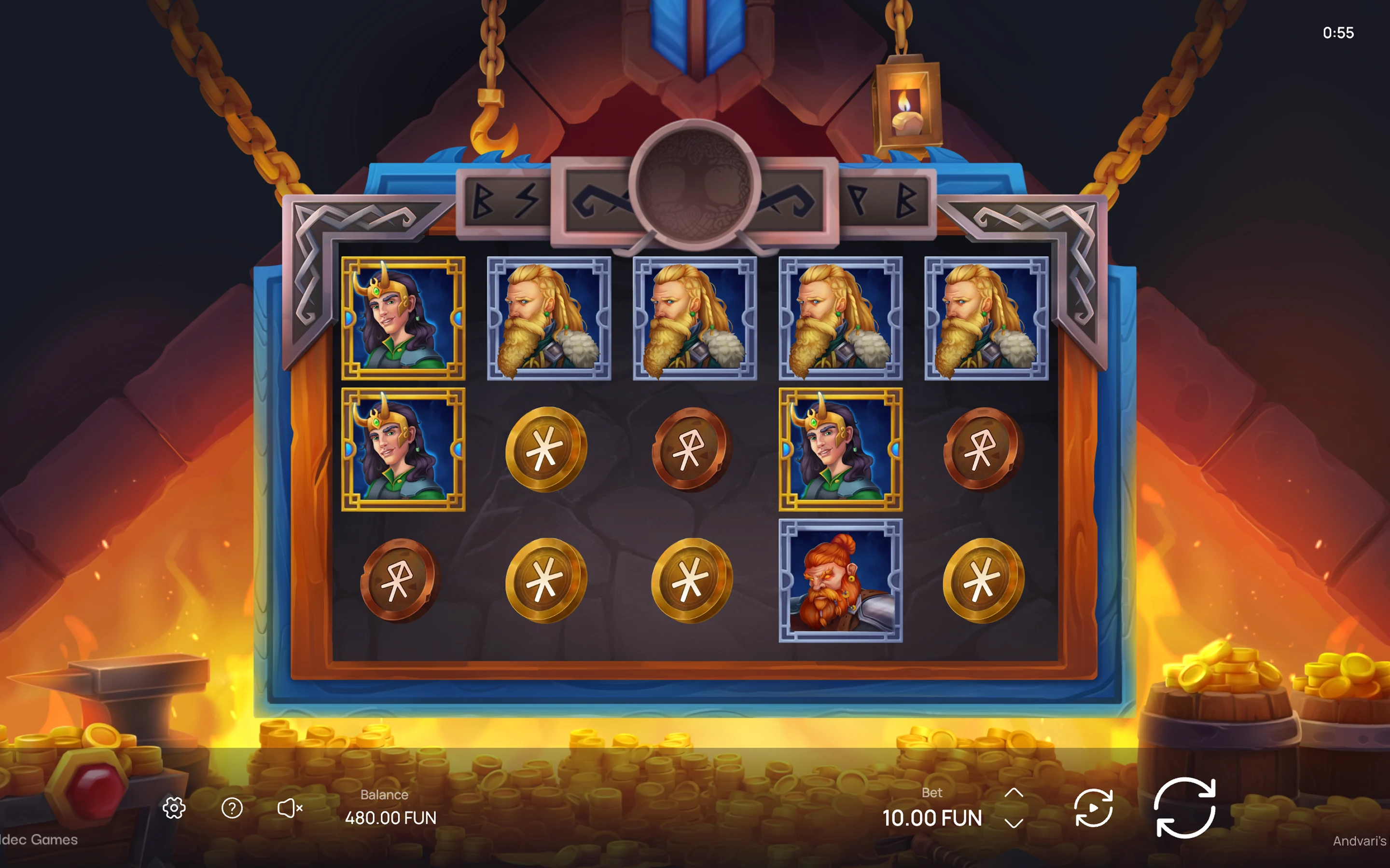 Andvari's Ring — desktop game screenshot 1 | Riddec Games