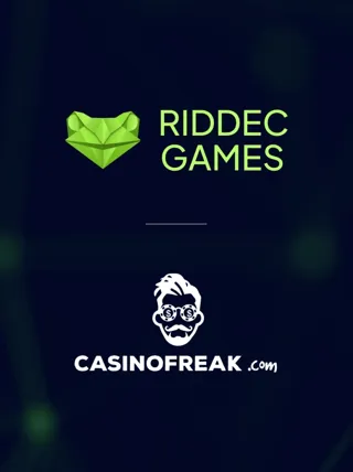 Riddec Games & CasinoFreak.com partnership — blog article cover image | Riddec Games