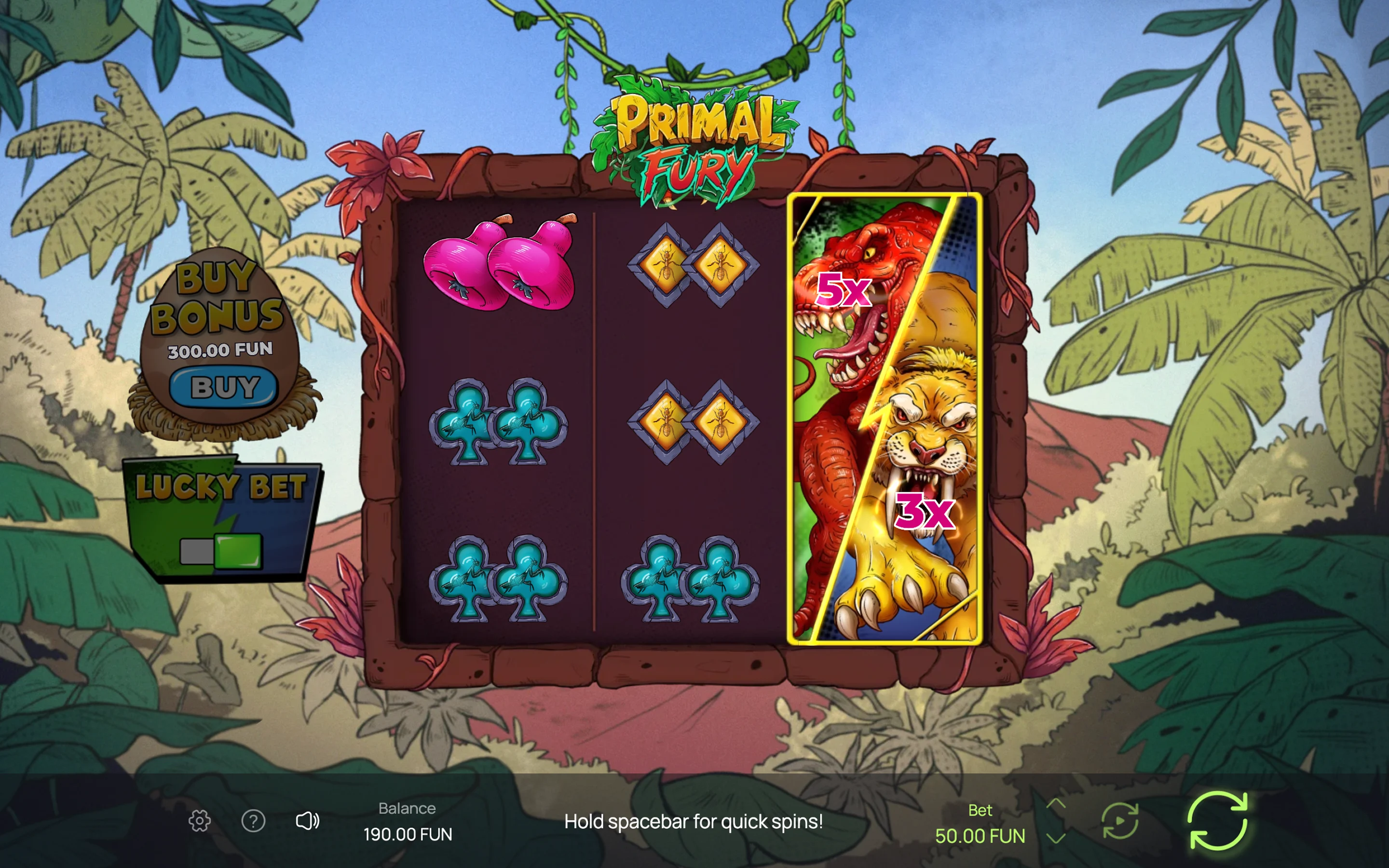Primal Fury — desktop game screenshot 3 | Riddec Games
