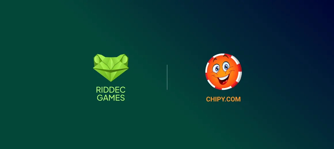 Riddec Games joins global iGaming community of Chipy.com — blog article cover image | Riddec Games